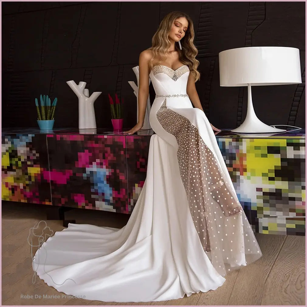 Robe de Mariée Coupe Princesse