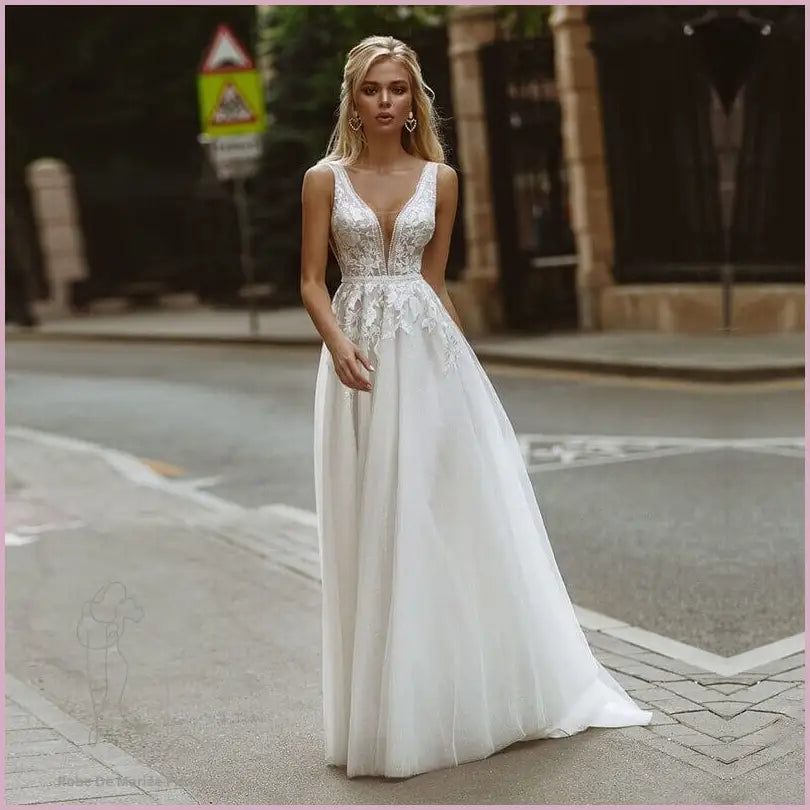 Robe de Mariée Courte Princesse