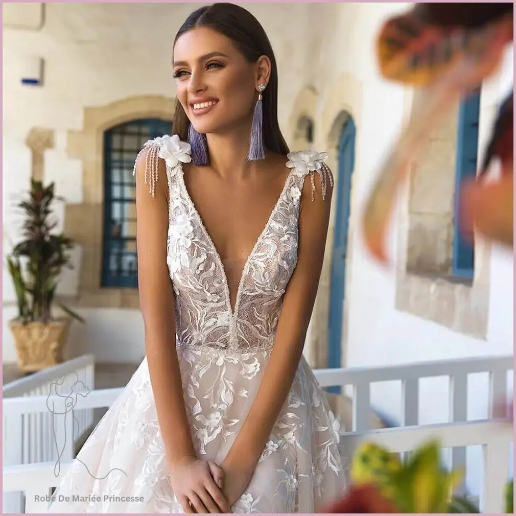Robe de Mariée Gitane Princesse