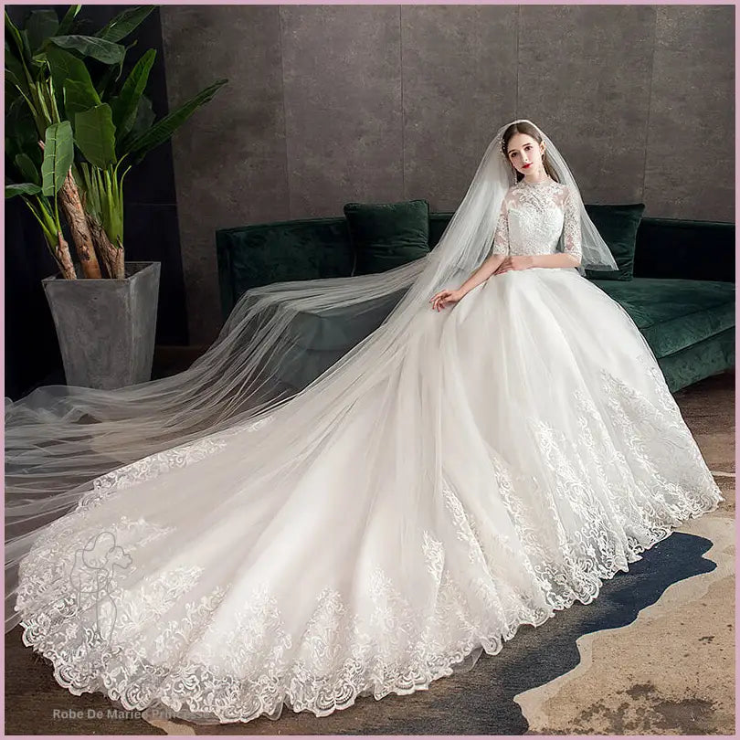 Robe De Mariée Princesse Hiver