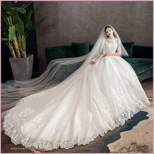 Robe De Mariée Princesse Hiver
