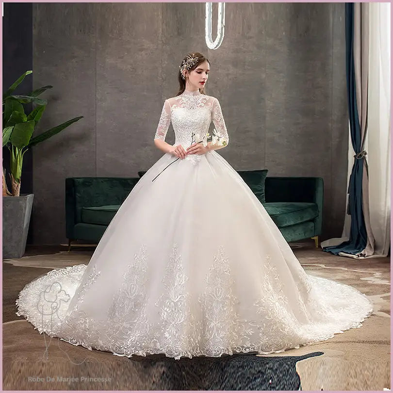 Robe De Mariée Princesse Hiver
