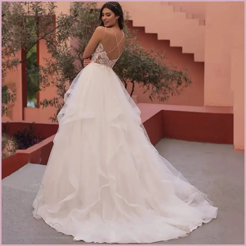 Robe de Mariée Princesse Sexy