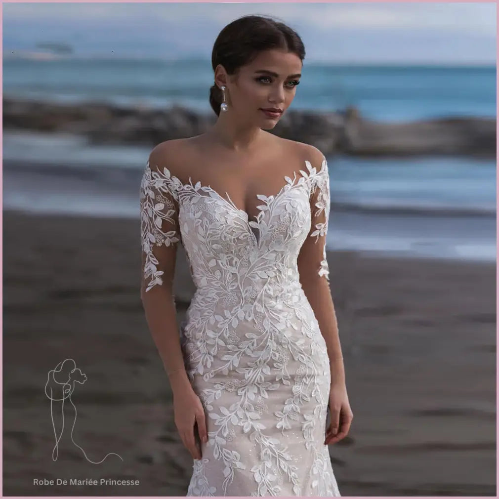 Robe de Mariée Princesse Vintage