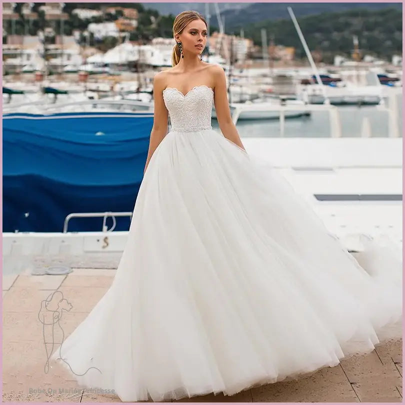 Robe de Mariée Princesse Volumineuse