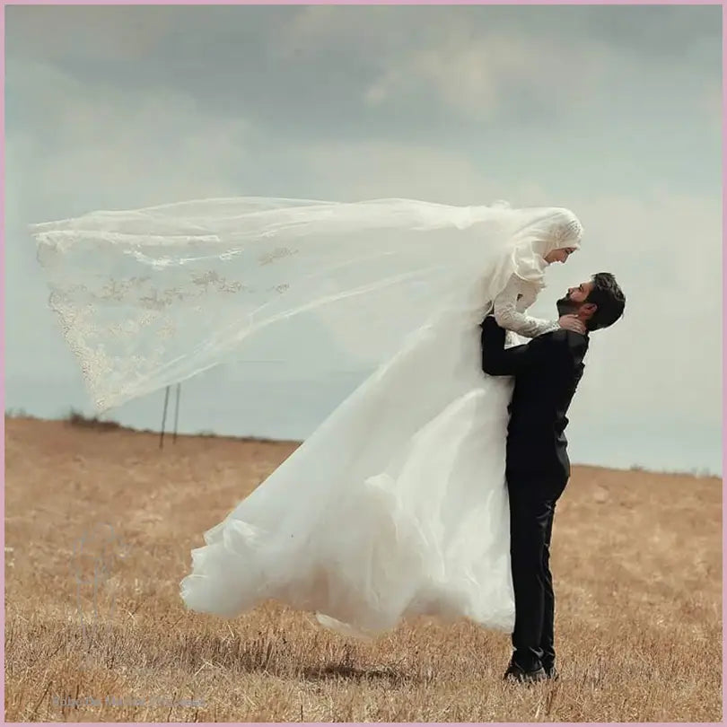 Robe de Mariée Voilée Princesse