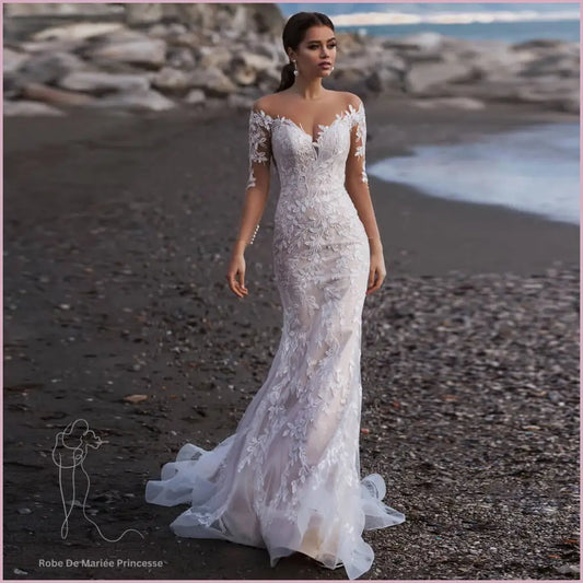 Robe de Mariée Princesse Vintage