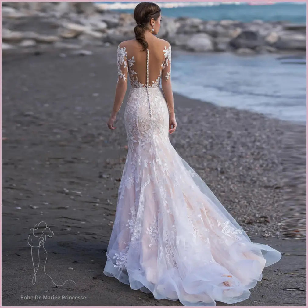 Robe de Mariée Princesse Vintage
