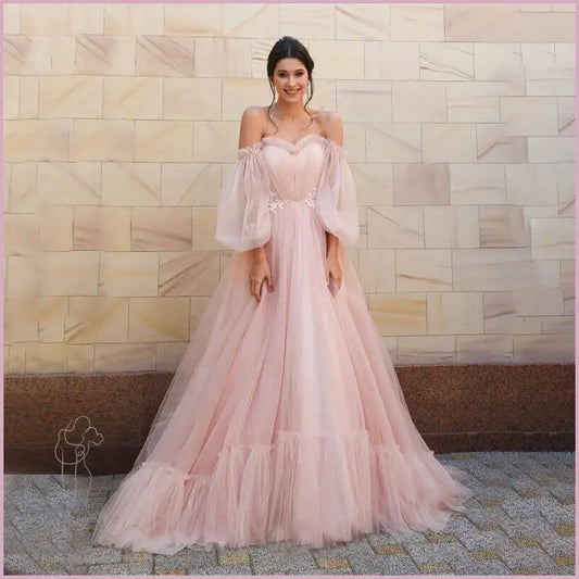 Robe de Mariée Rose Princesse